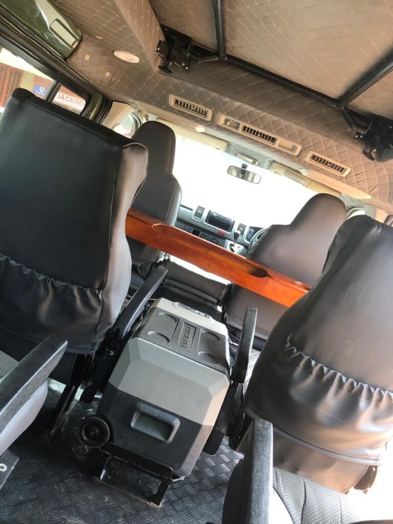 Safari Van Interior