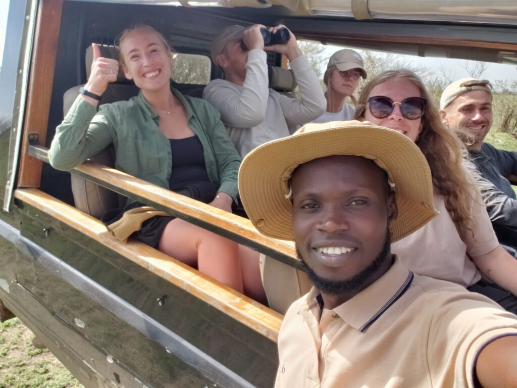 Safari Van Rental Uganda with a driver/tour guide