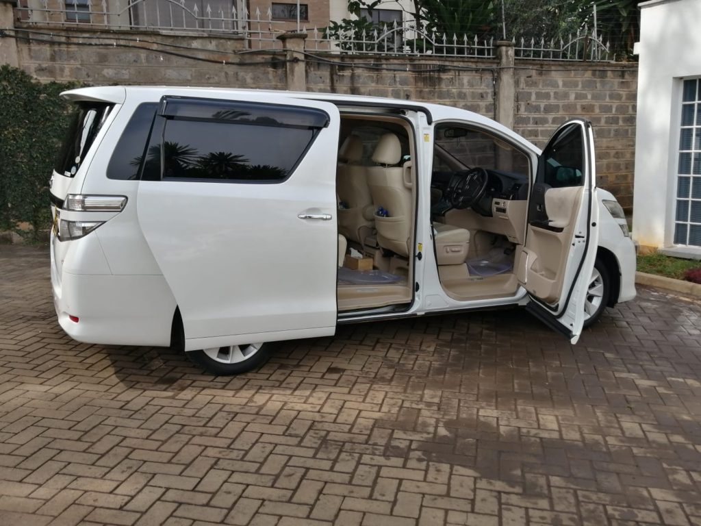 Toyota Alphard Hire Uganda